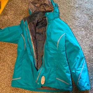 Teal Winter Coat